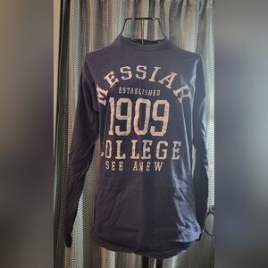 Messiah College 1909 Navy Long Sleeve Shirt